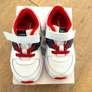 Saucony Originals Boys Athletic Tennis Shoes Size 8W New